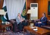 DPM Dar felicitates Ambassador Khan on appointment as envoy to Nepal, underscores strengthening bilateral ties