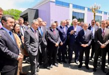 DPM Ishaq Dar, SCO delegation heads participate in joint painting ceremony