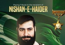 Captain, Karnel Sher Khan Shaheed, Nishan-e-Haider: The Lion of Kargil.
