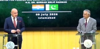 Pakistan, Croatia agree to intensify economic relations