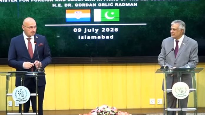 Pakistan and Croatia