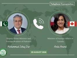 DPM, Canadian FM discuss regional situation