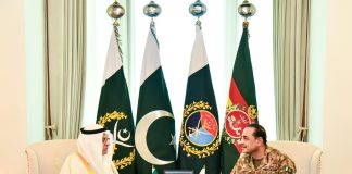 Saudi Minister calls on Field Marshal Syed Asim Munir