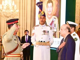 President confers Nishan-e-Imtiaz (Military) upon CNSC General Aamer Raza