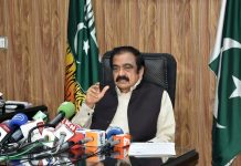 Rana Sanaullah says AJK election second phase ends peacefully, counting begins