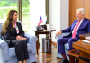 US Charge d’Affaires calls on Khawaja Asif