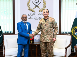 Maldives People’s Majlis Speaker calls on COAS Syed Asim Munir