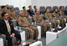 COAS visits Quetta Garrison, receives briefing on security situation