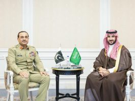 COAS separately meets Saudi Defence Minister, Turkish Foreign Affairs, Defence Ministers