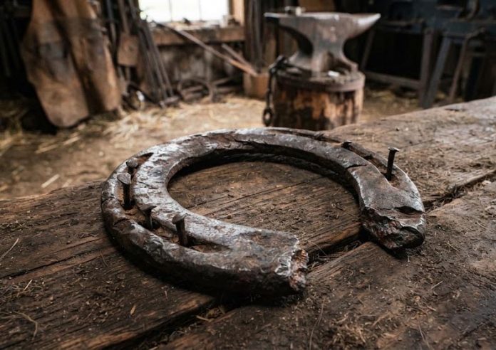 Damaged Horse Shoe