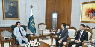 Acting President Gilani emphasises responsible media’s role in promoting Pakistan’s positive image