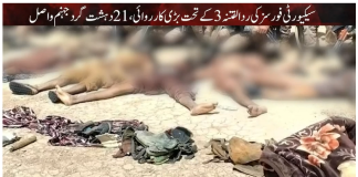 Security forces kill 21 terrorists across Balochistan; six sons of soil embrace martyrdom