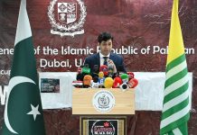 Pakistan urges world to help end rights abuses in occupied Kashmir: Ambassador Shafqat