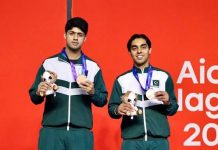 Pakistan secures two bronze medals in squash events of Asian Games