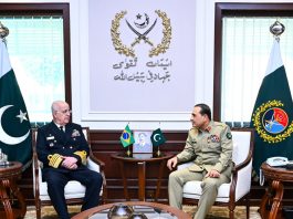 Brazilian defence delegation calls on Field Marshal Syed Asim Munir