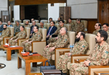 COAS Syed Asim Munir visits Corps Headquarters Peshawar, reviews security situation