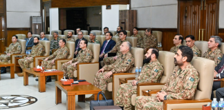 COAS Syed Asim Munir visits Corps Headquarters Peshawar, reviews security situation