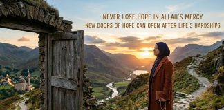 Never Lose Hope in Allah’s Mercy: New Doors of Hope Can Open After Life’s Hardships
