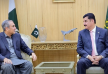Governor Kundi, Interior Minister discuss security, political situation in KP