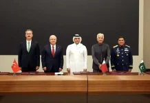 Pakistan, Qatar, Türkiye & Indonesia sign “Badr” MoU for defence industrial cooperation