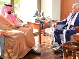 Saudi Ambassador calls on Defence Minister Khawaja Asif